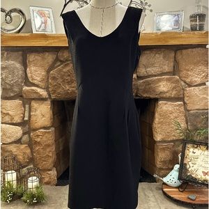 Ann Taylor crêpe deal back LBD